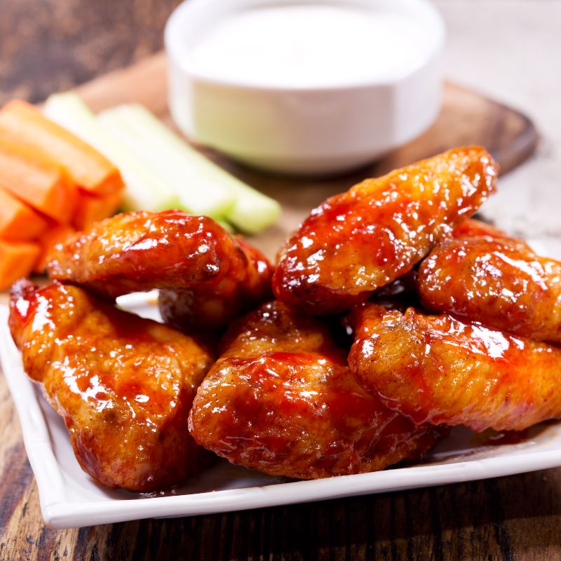 Alitas BBQ (salsa barbecue)