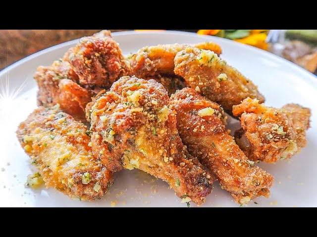 Alitas Parmesano
