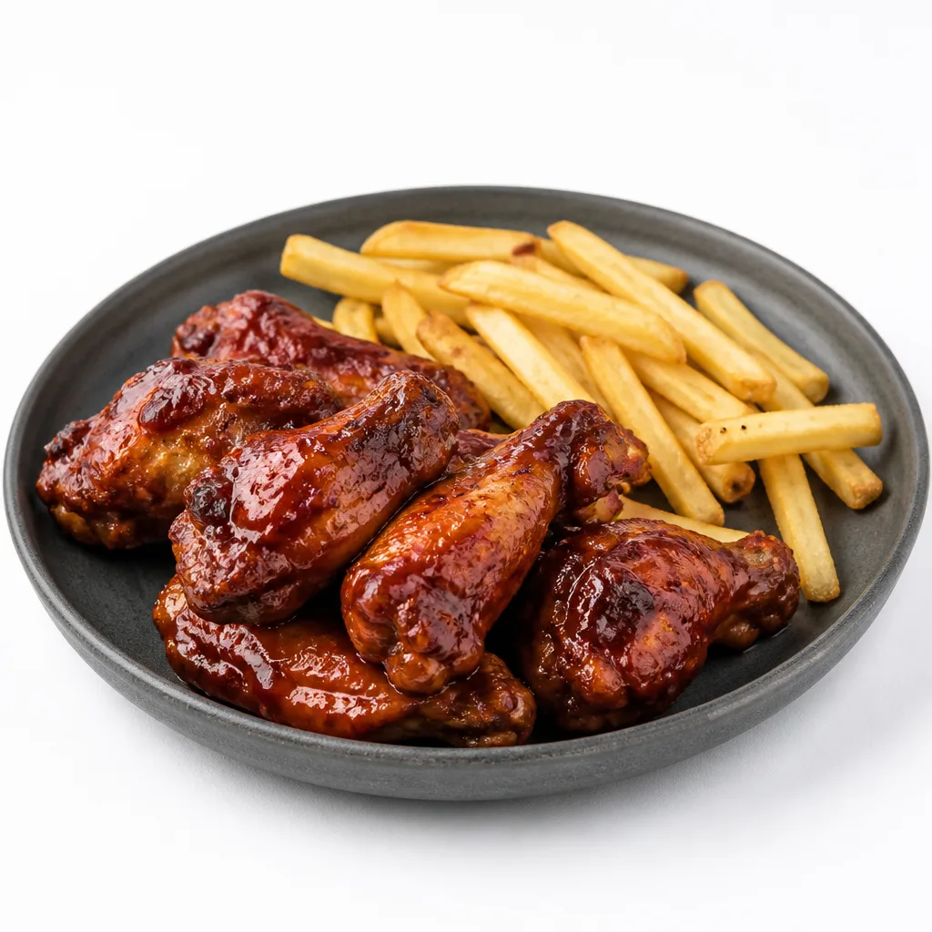 Alitas a la BBQ