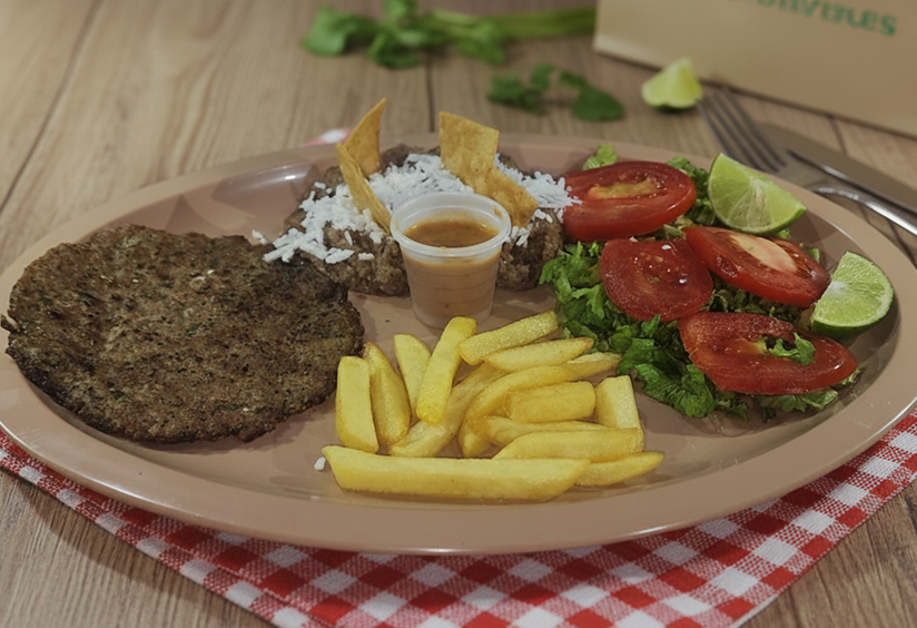 Milanesa Tipo Hamburguesa 1/4 d...