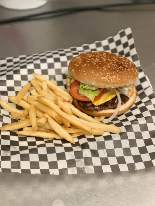Hamburguesa 1/4 de Libra con Pa...