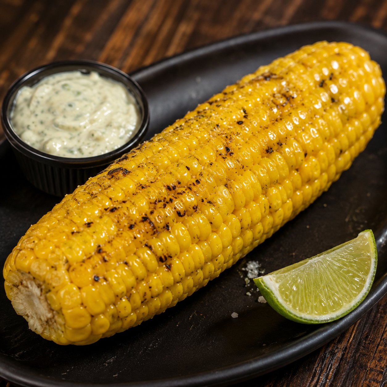 Elote dulce asado
