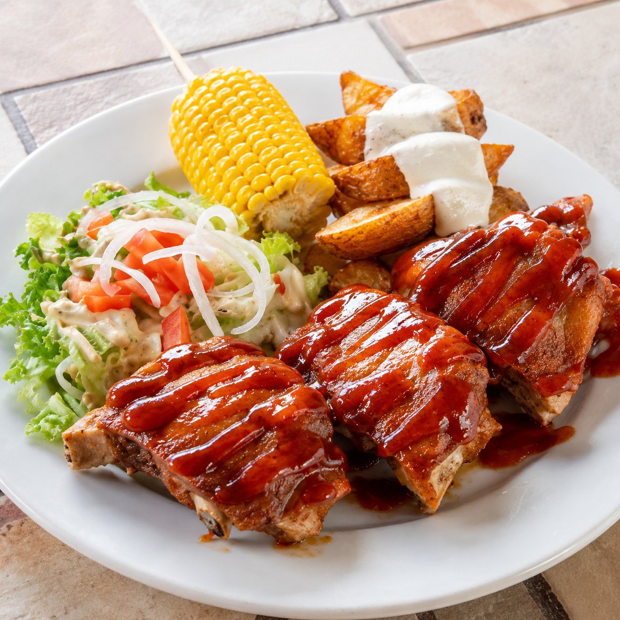 Costillas BBQ