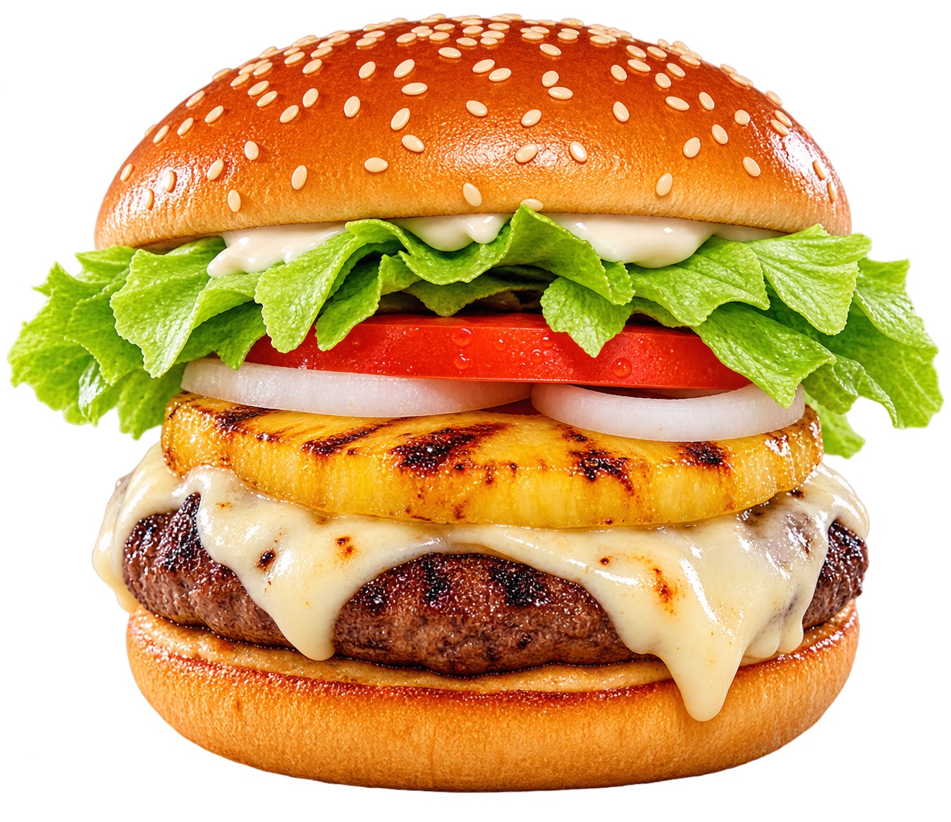 Hamburguesa Hawaiana