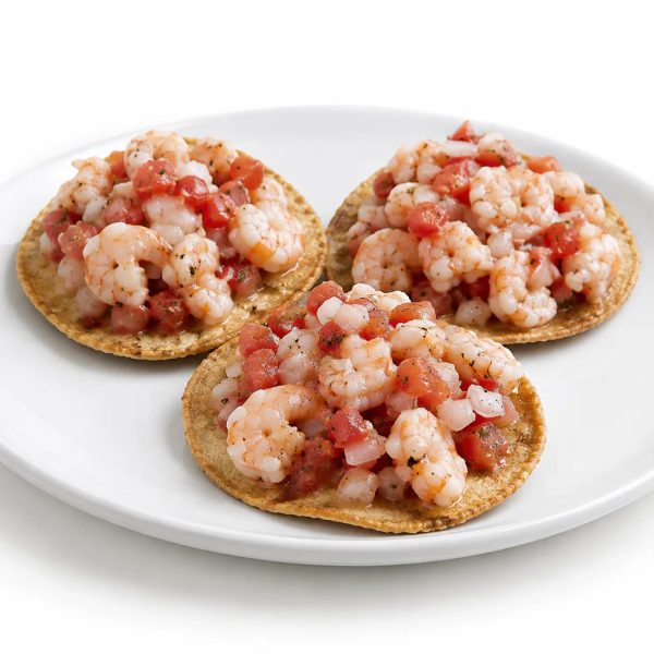 Tostadas de camarón