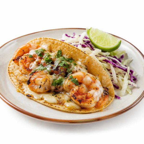 Taco al mojo de ajo a la plancha