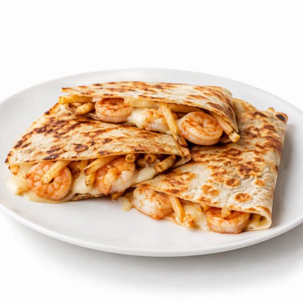 Quesadillas de camarón (3 pzas)