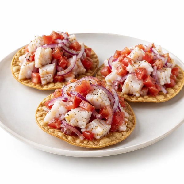 Tostadas de pescado