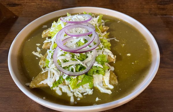 Enchiladas verdes