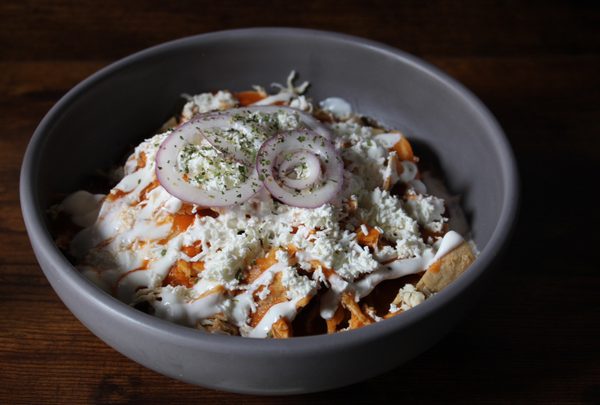Chilaquiles Gratinados