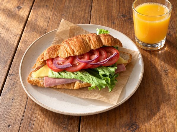 Croissant Sandwich (clásico)