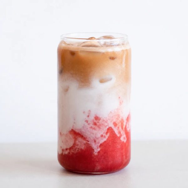 Strawberry latte