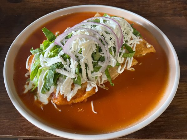 Enchiladas rojas