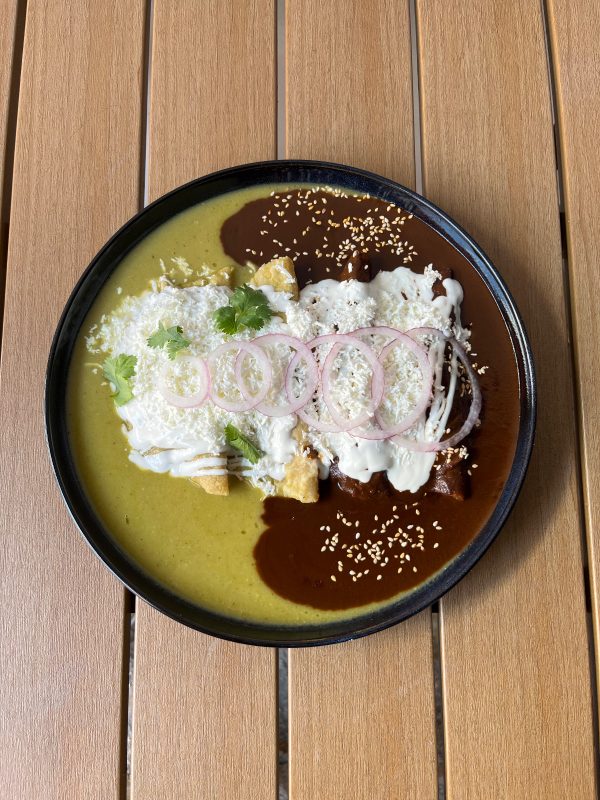 Enchiladas divorciadas
