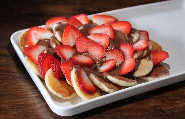 Minis nutella y fresas