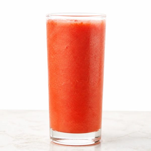 Jugo de fresa con naranja