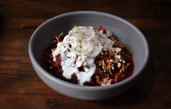 Chilaquiles de mole