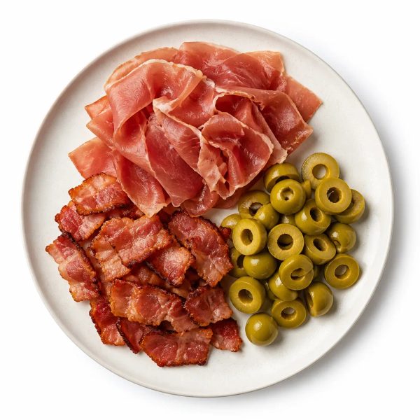 Extra ingrediente premium (Jamón Serrano, Tocino o Aceituna Verde)