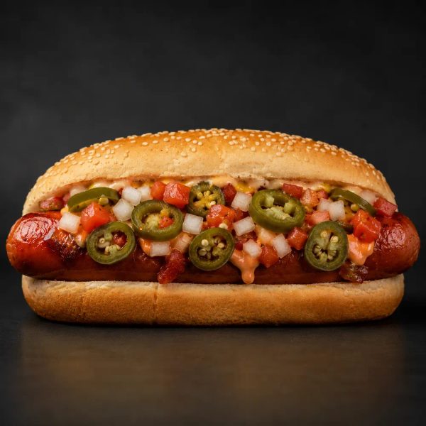 Spicy Hot dog con queso