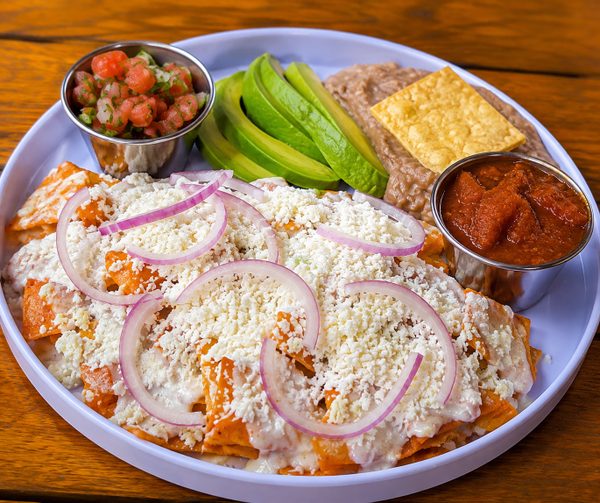 Chilaquiles naturales