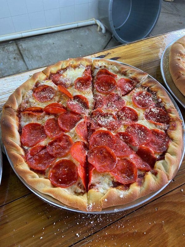 Pizza de un ingrediente