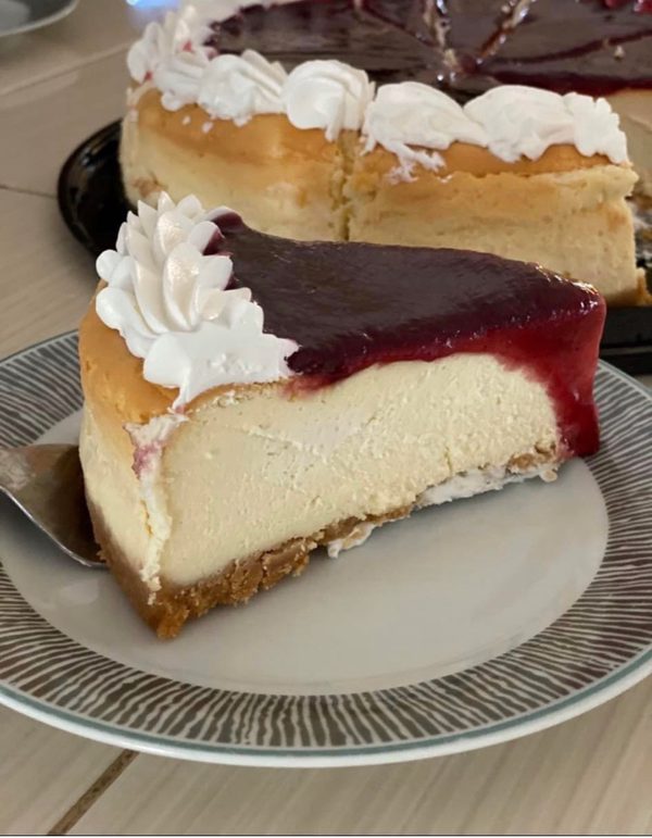 Cheesecake de frambuesa