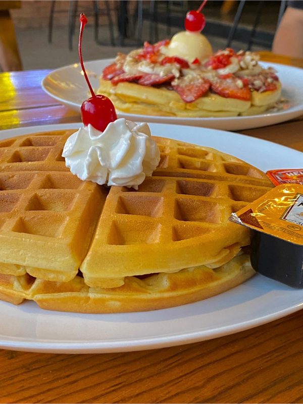Waffles naturales