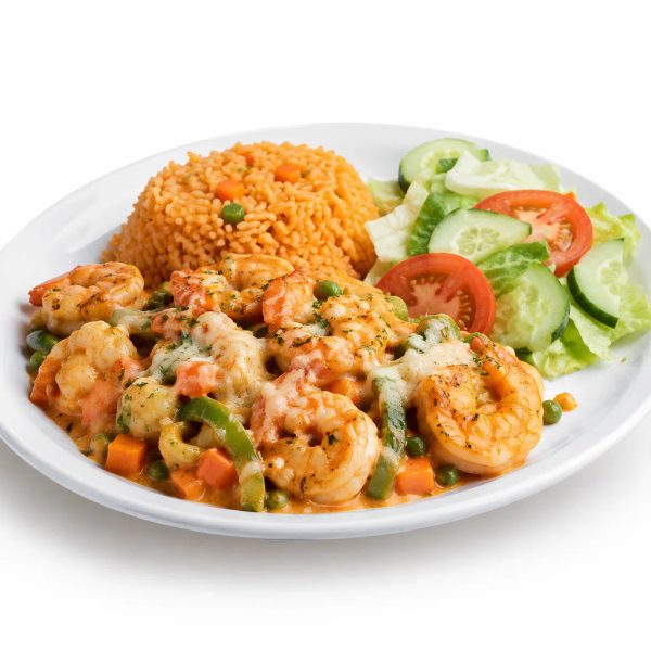 Camarones a la jardinera