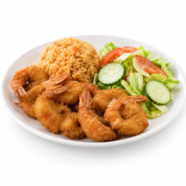 Camarones empanizados