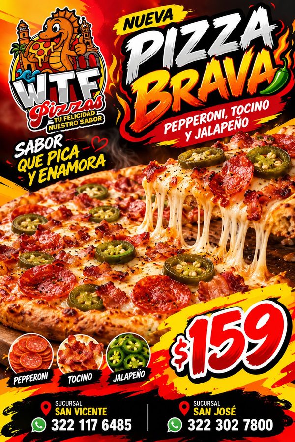Pizza brava